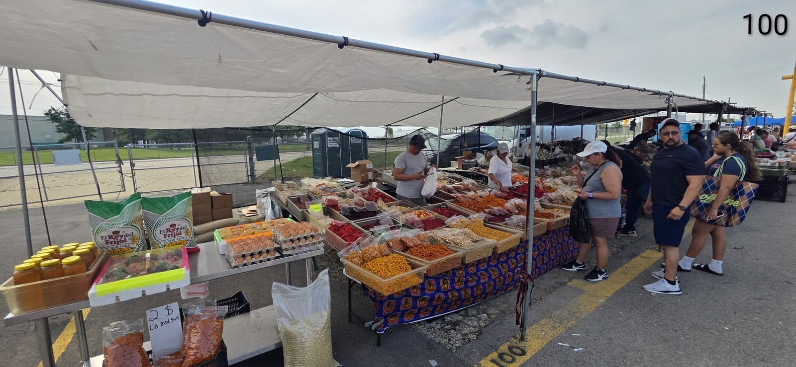 The market from above